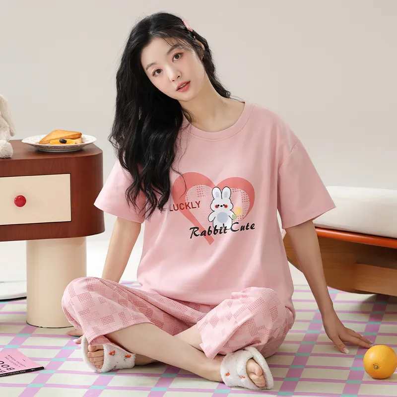 MADALLO Pajama Set Women's Pink-2