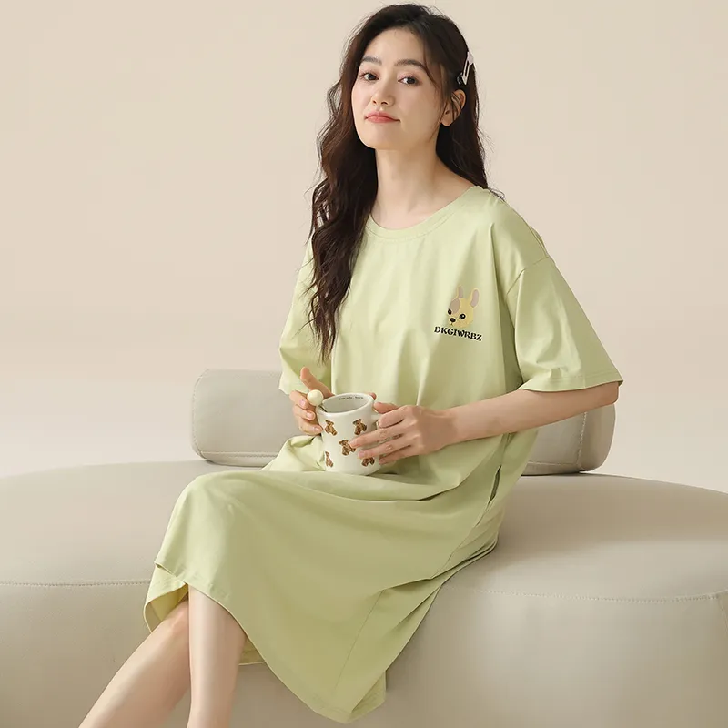 MADALLO Nightgown Women's Light Green-2
