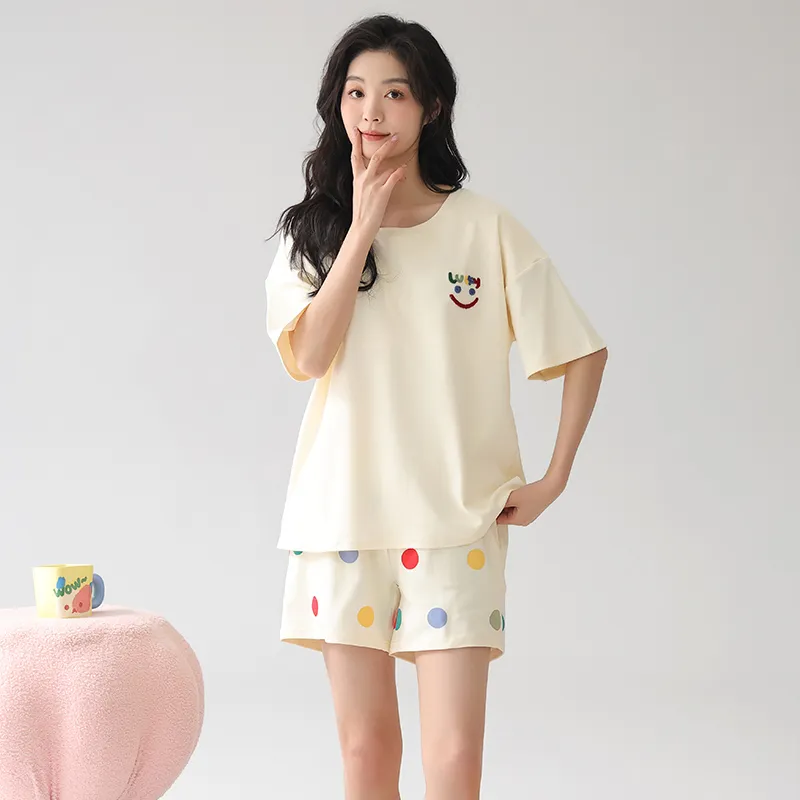 MADALLO Pajama Set Women's Apricot-1