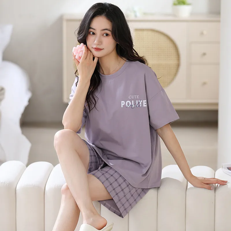 MADALLO Pajama Set Women's Purple-4