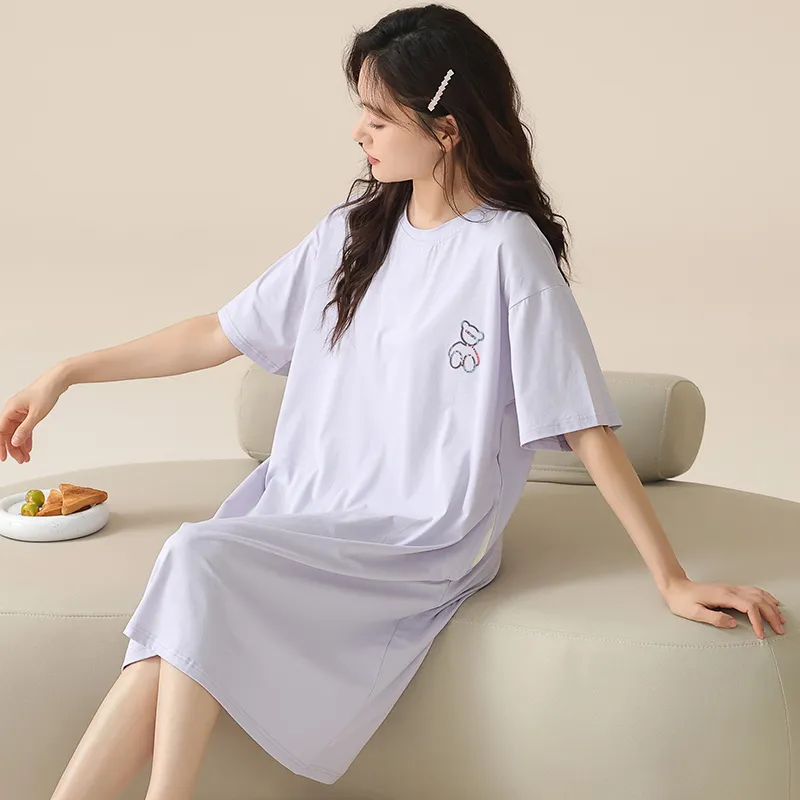 MADALLO Nightgown Women's Violet-4