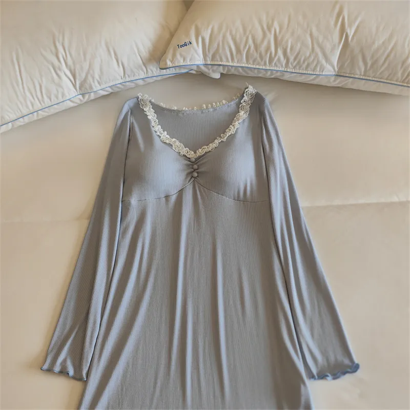 MADALLO Women's Nightgowns-32