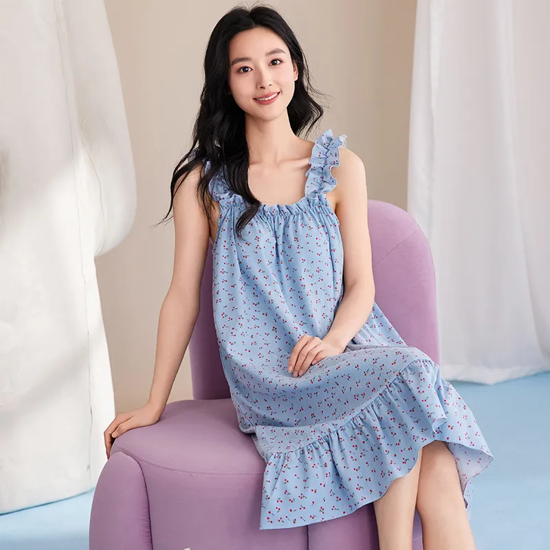 MADALLO Women's Nightgowns-3