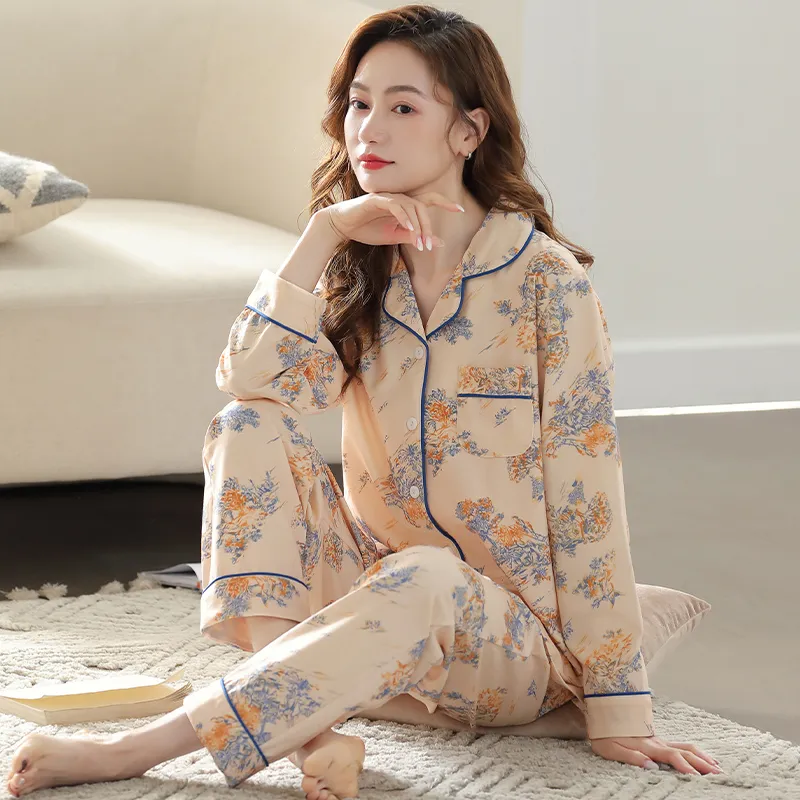 MADALLO Pajama Set Women's Skin-1
