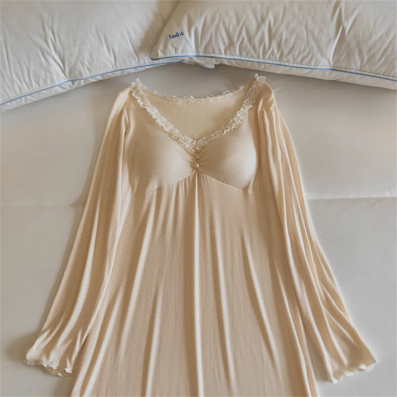 MADALLO Women's Nightgowns-25