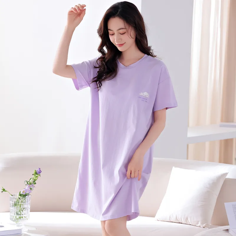 MADALLO Nightgown Women's Violet-4