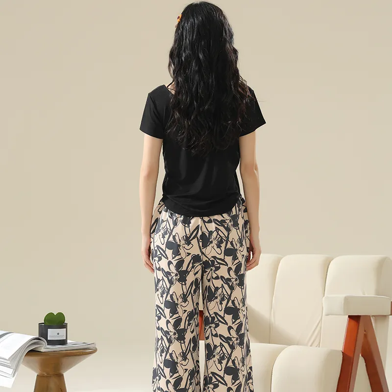 MADALLO Pajama Set Women's Black-1