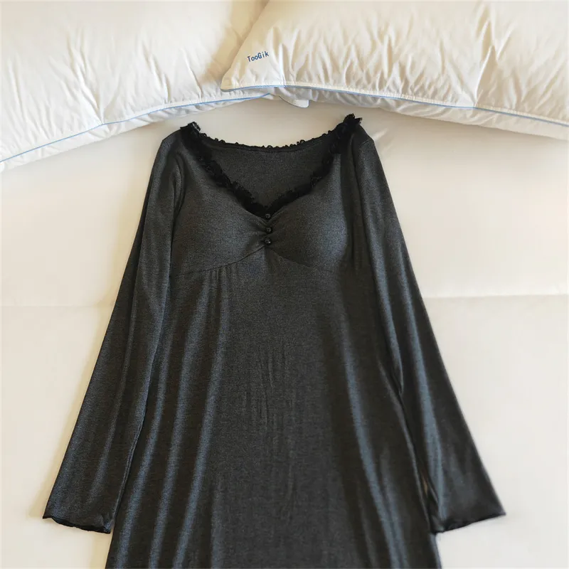 MADALLO Women's Nightgowns-53