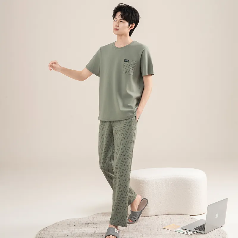 MADALLO Men Pajama Sets-3