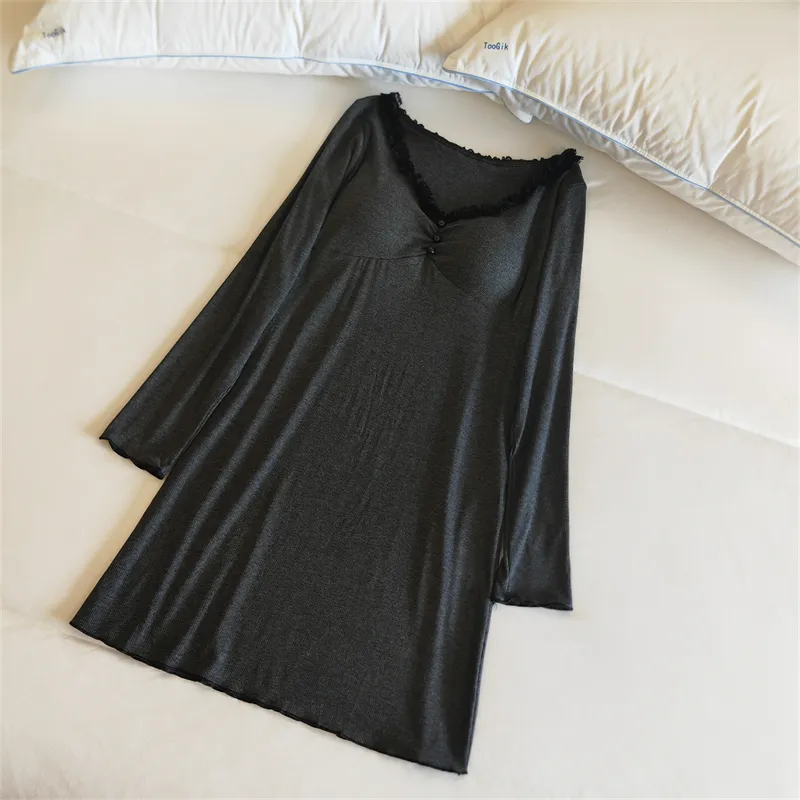MADALLO Women's Nightgowns-52