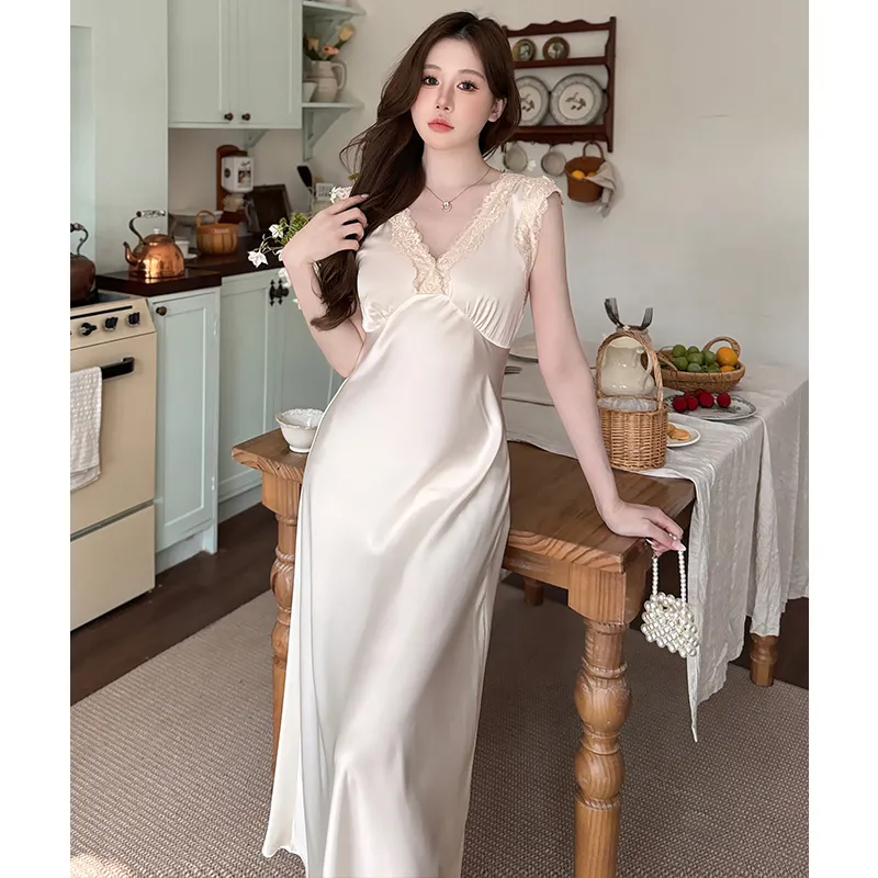 MADALLO Women's Nightgowns-21