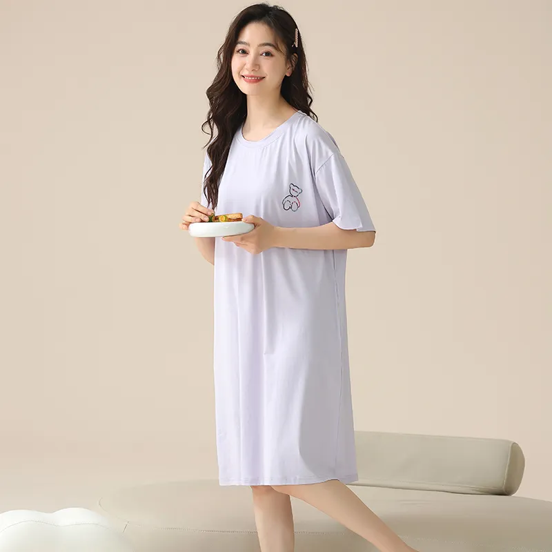 MADALLO Nightgown Women's Violet-6