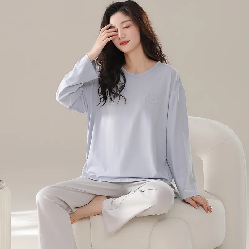 MADALLO Pajama Set Women's Light Blue-3