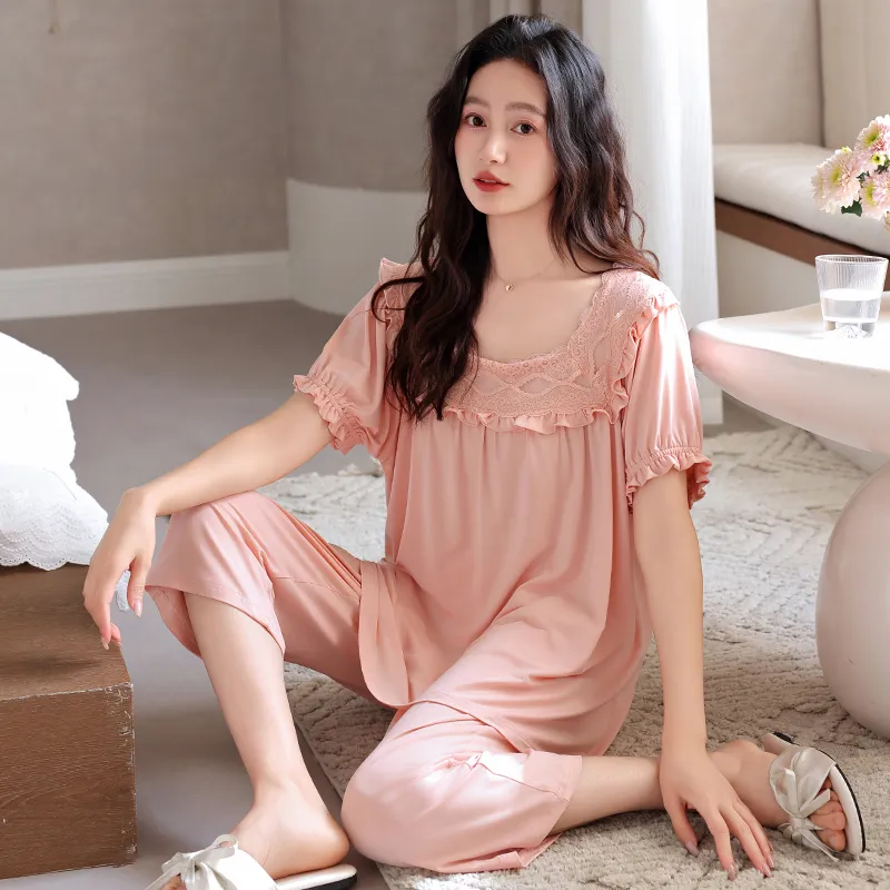MADALLO Pajama Set Women's Pink-4