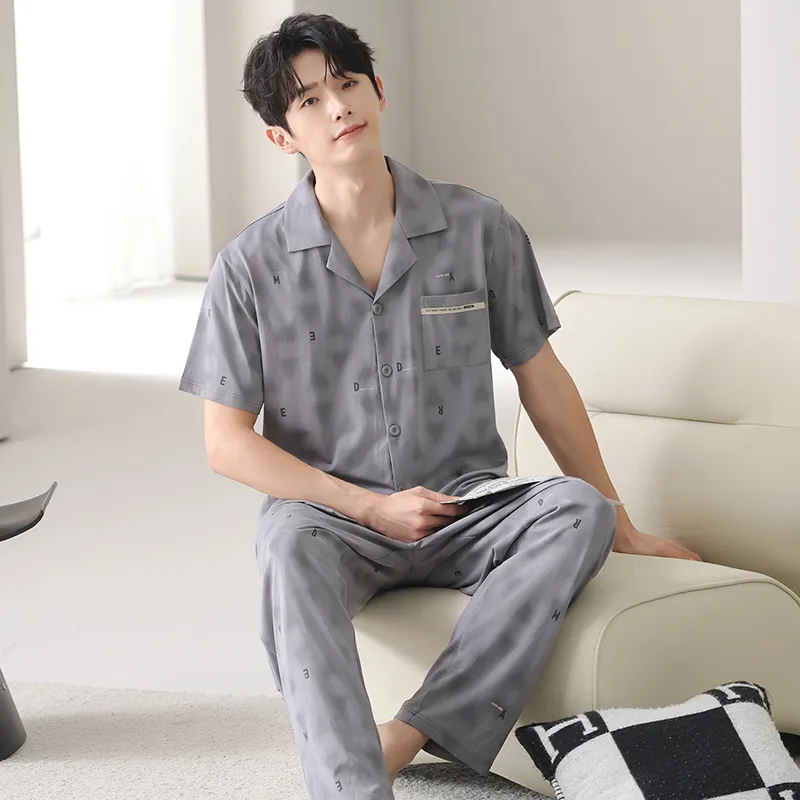 MADALLO Men Pajama Sets-9