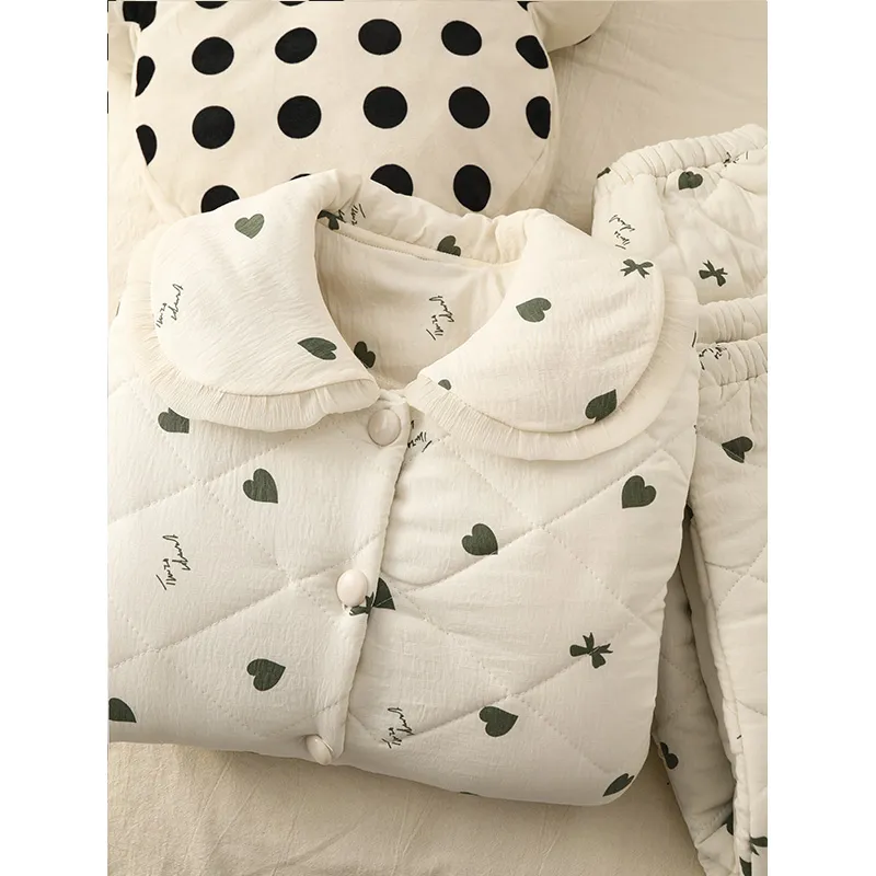 MADALLO Pajama Set Women's Apricot-4