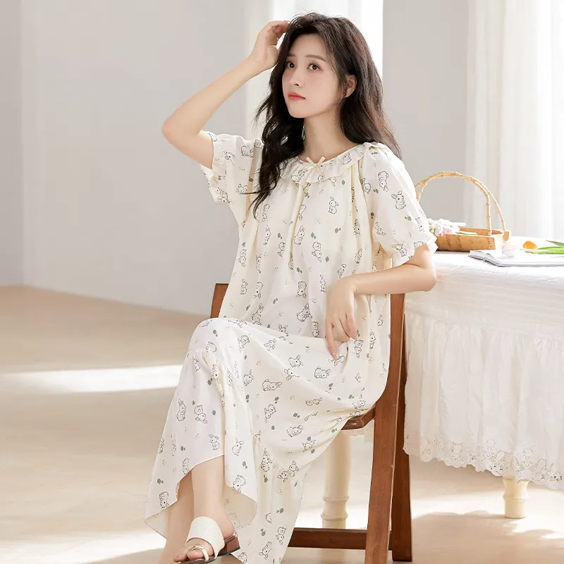 MADALLO Nightgown Women's White-6