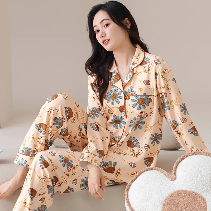MADALLO Pajama Set Women's Skin-4