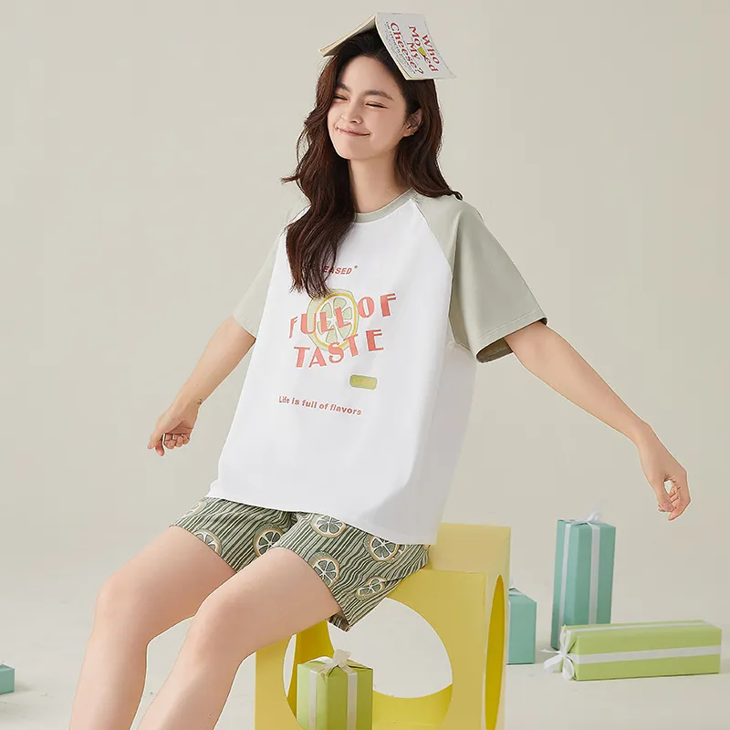 MADALLO Pajama Set Women's Green-2