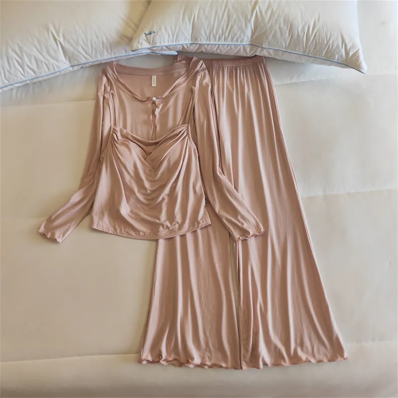 MADALLO Pajama Set Women's Nude Pink-3