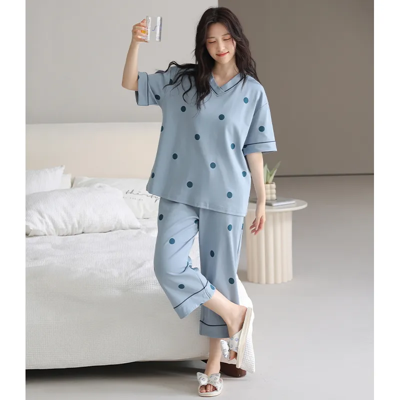 MADALLO Pajama Set Women's Sky Blue-3