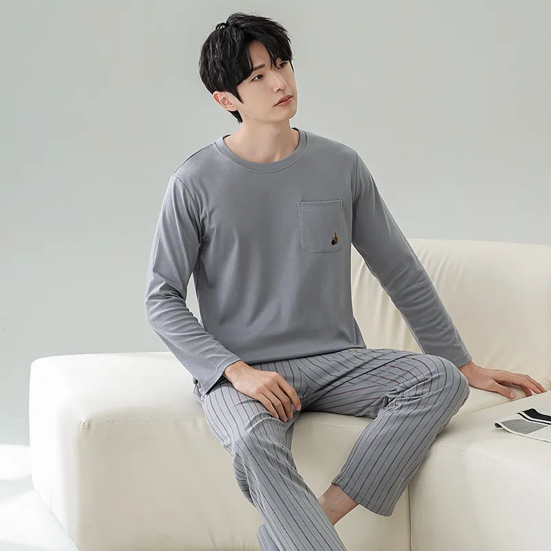 MADALLO Men Pajama Sets-5