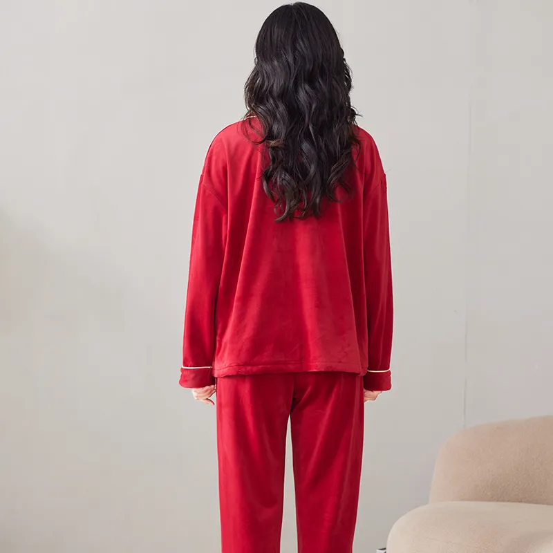 MADALLO Pajama Set Women's Scarlet-1