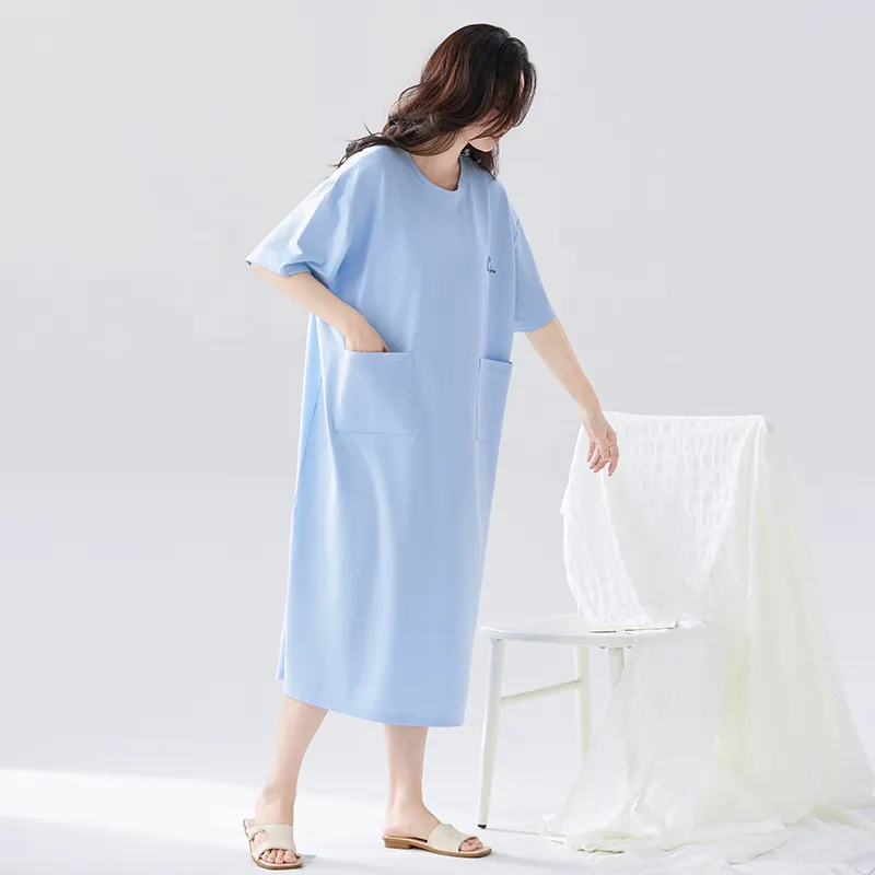 MADALLO Nightgown Women's Sky Blue-1