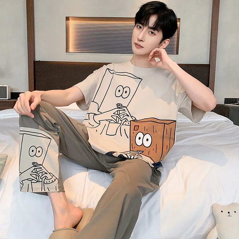 MADALLO Men Pajama Sets-3