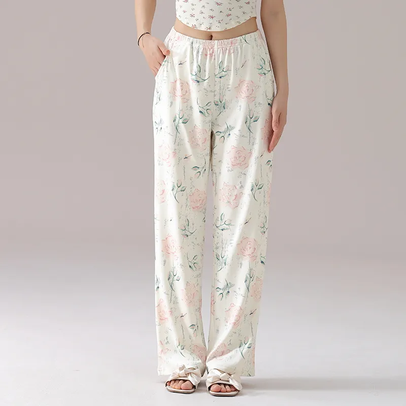 MADALLO Pajama Pants Women's White-6
