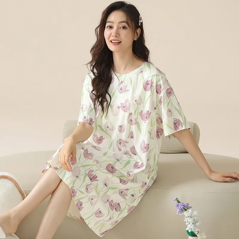 MADALLO Nightgown Women's White-5