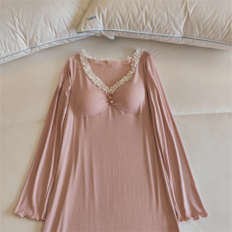 MADALLO Women's Nightgowns-46