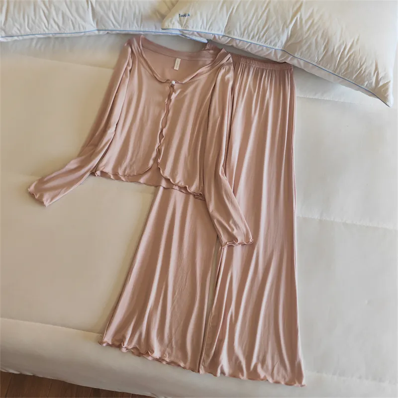 MADALLO Pajama Set Women's Nude Pink-1