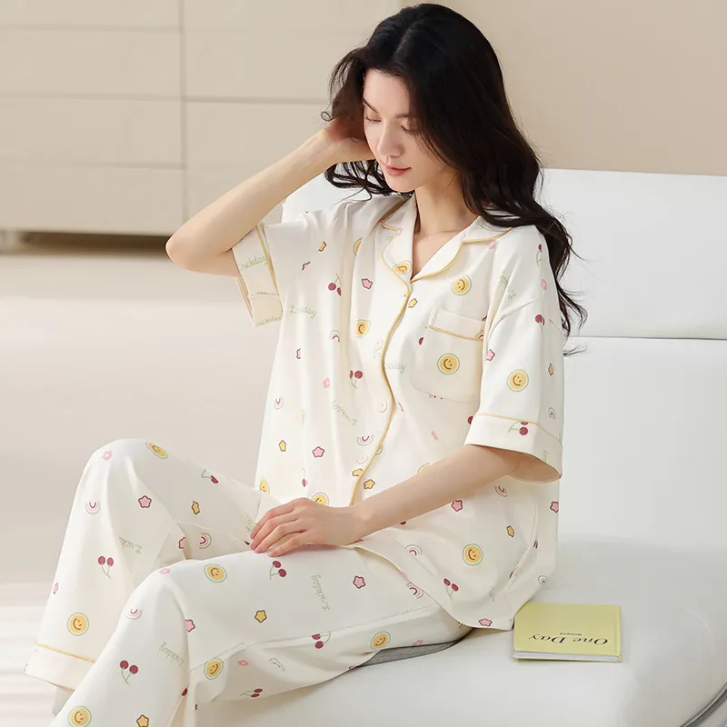 MADALLO Pajama Set Women's White-2