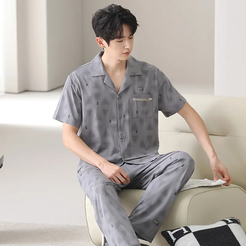 MADALLO Men Pajama Sets-8