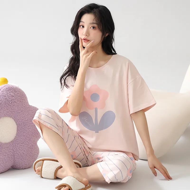 MADALLO Pajama Set Women's Pink-5