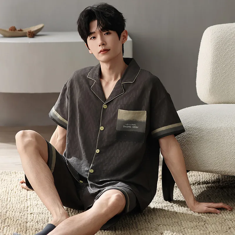 MADALLO Men Pajama Sets-5