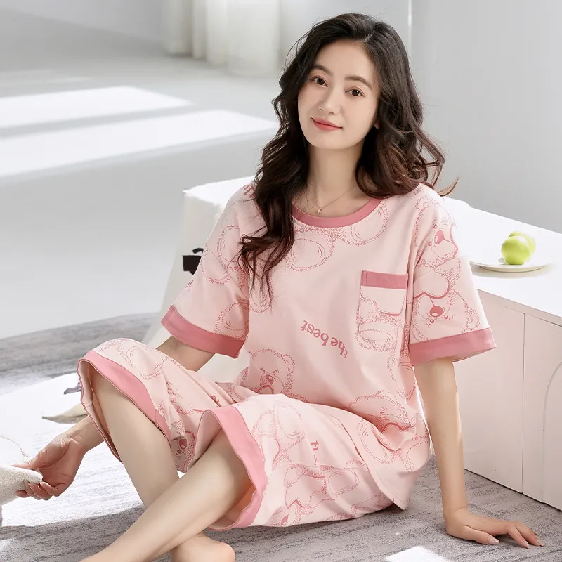 MADALLO Pajama Set Women's Pink-6