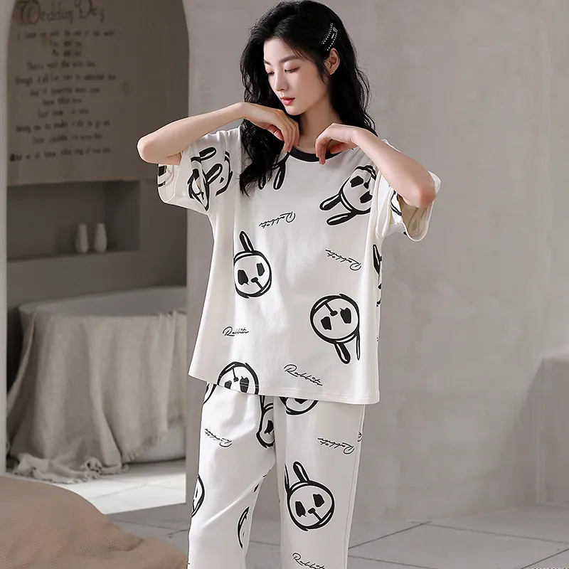 MADALLO Pajama Set Women's White-3