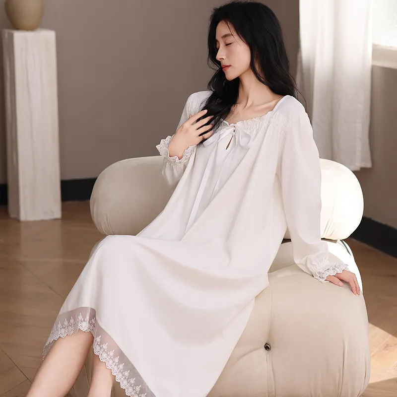 MADALLO Nightgown Women's White-3
