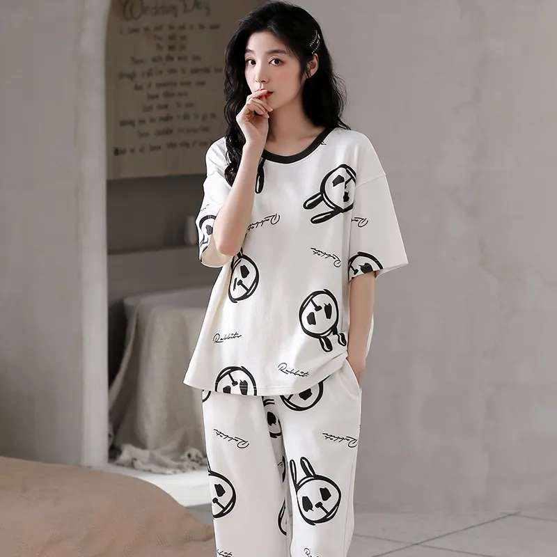 MADALLO Pajama Set Women's White-2