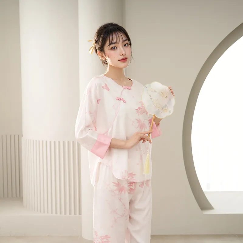 MADALLO Pajama Set Women's Light Pink-3