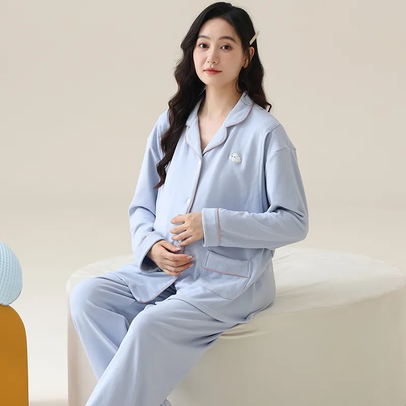 MADALLO Pajama Set Women's Sky Blue-6