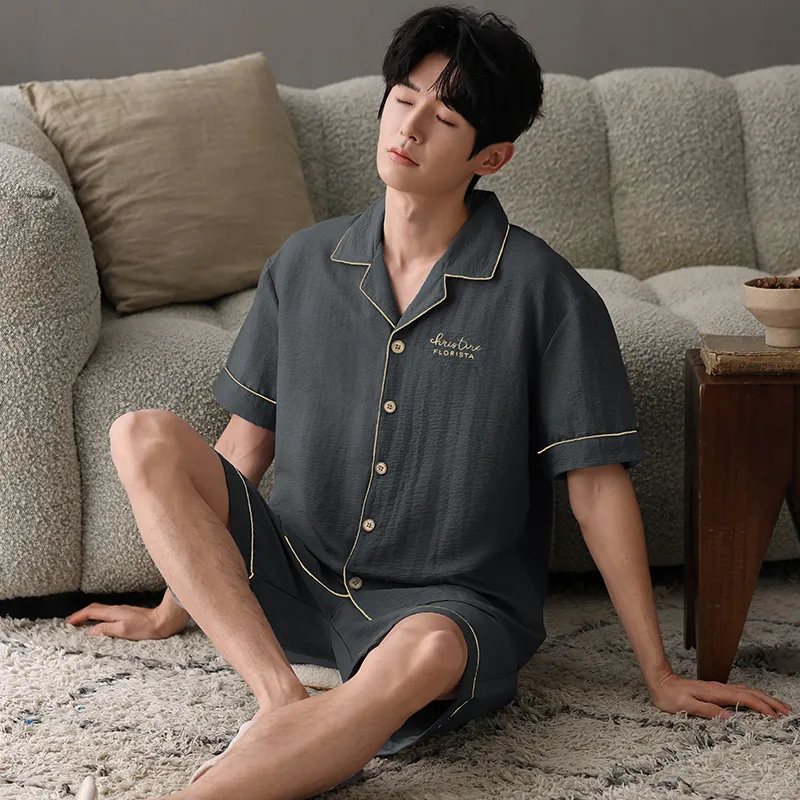 MADALLO Men Pajama Sets-4
