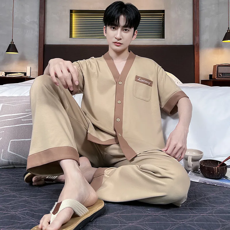 MADALLO Men Pajama Sets-3