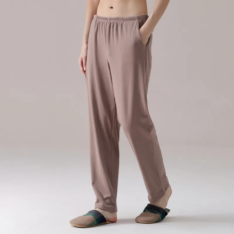 MADALLO Pajama Pants Men's Light Brown-3
