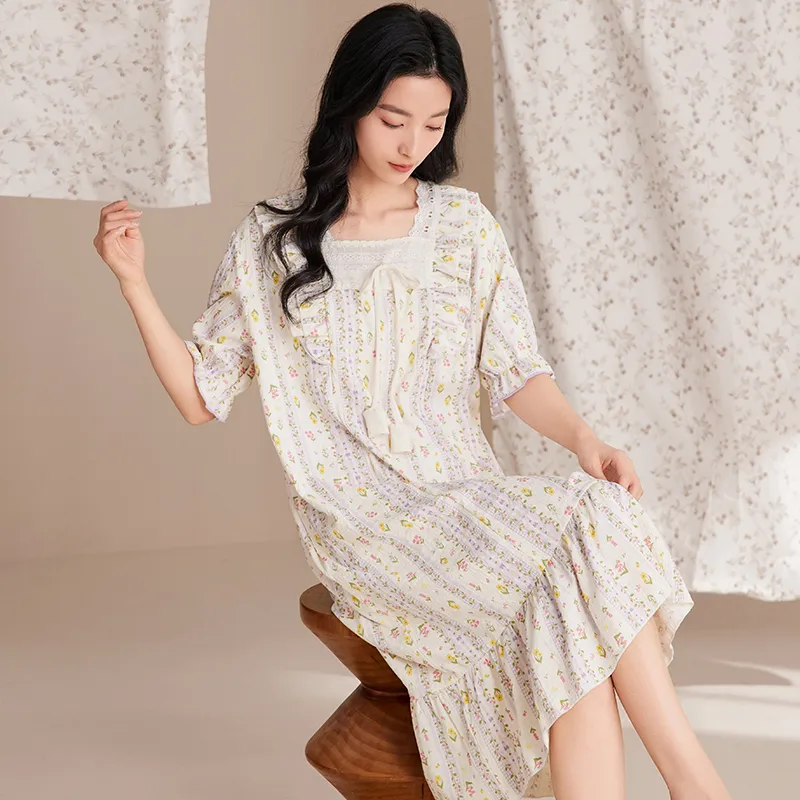 MADALLO Women's Nightgowns-3