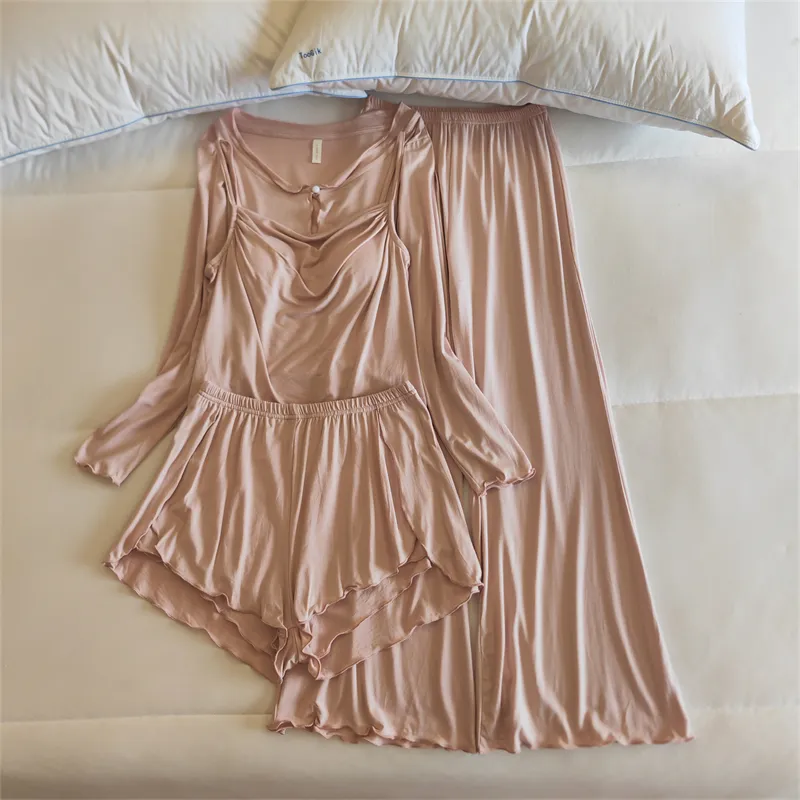 MADALLO Pajama Set Women's Nude Pink-2