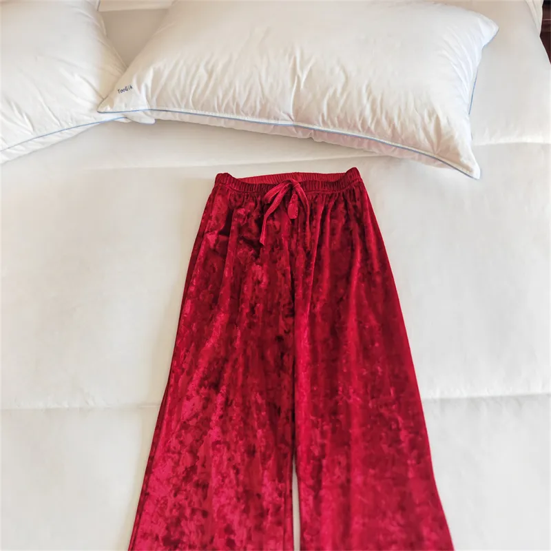 MADALLO Women's Pajama Pants-8