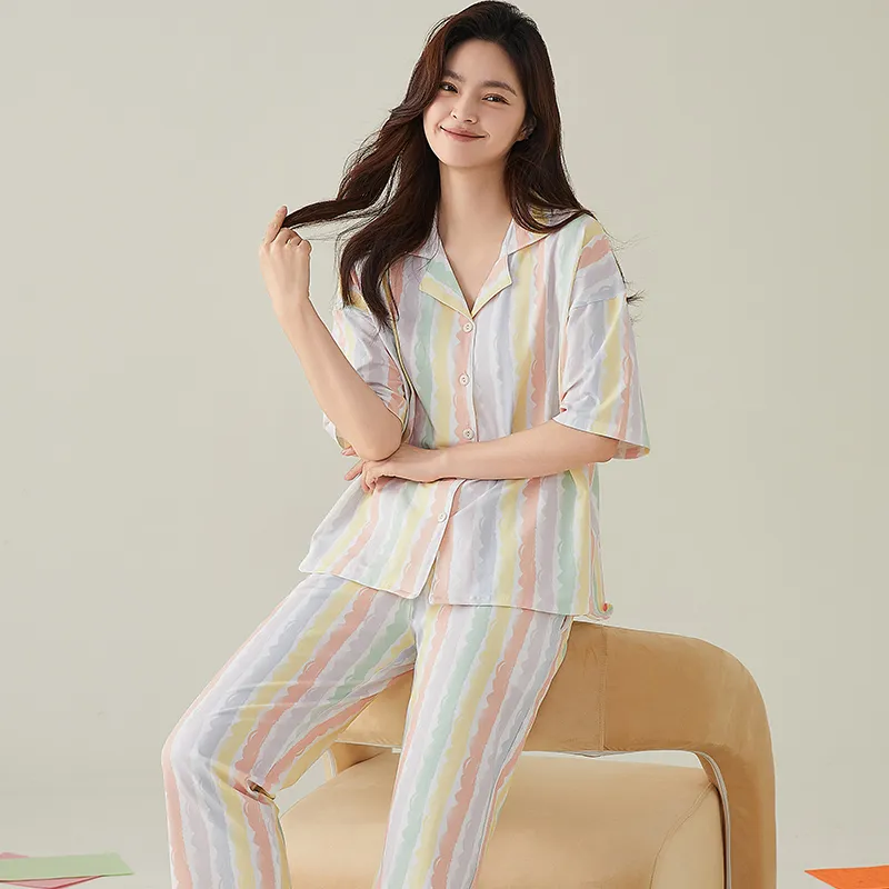 MADALLO Pajama Set Women's Multicolor-5